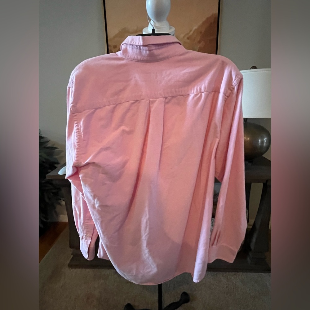 2/$35 Vineyard Vines by Shep & Ian Pink Button-Down Oxford Shirt M Medium - Picture 6 of 7